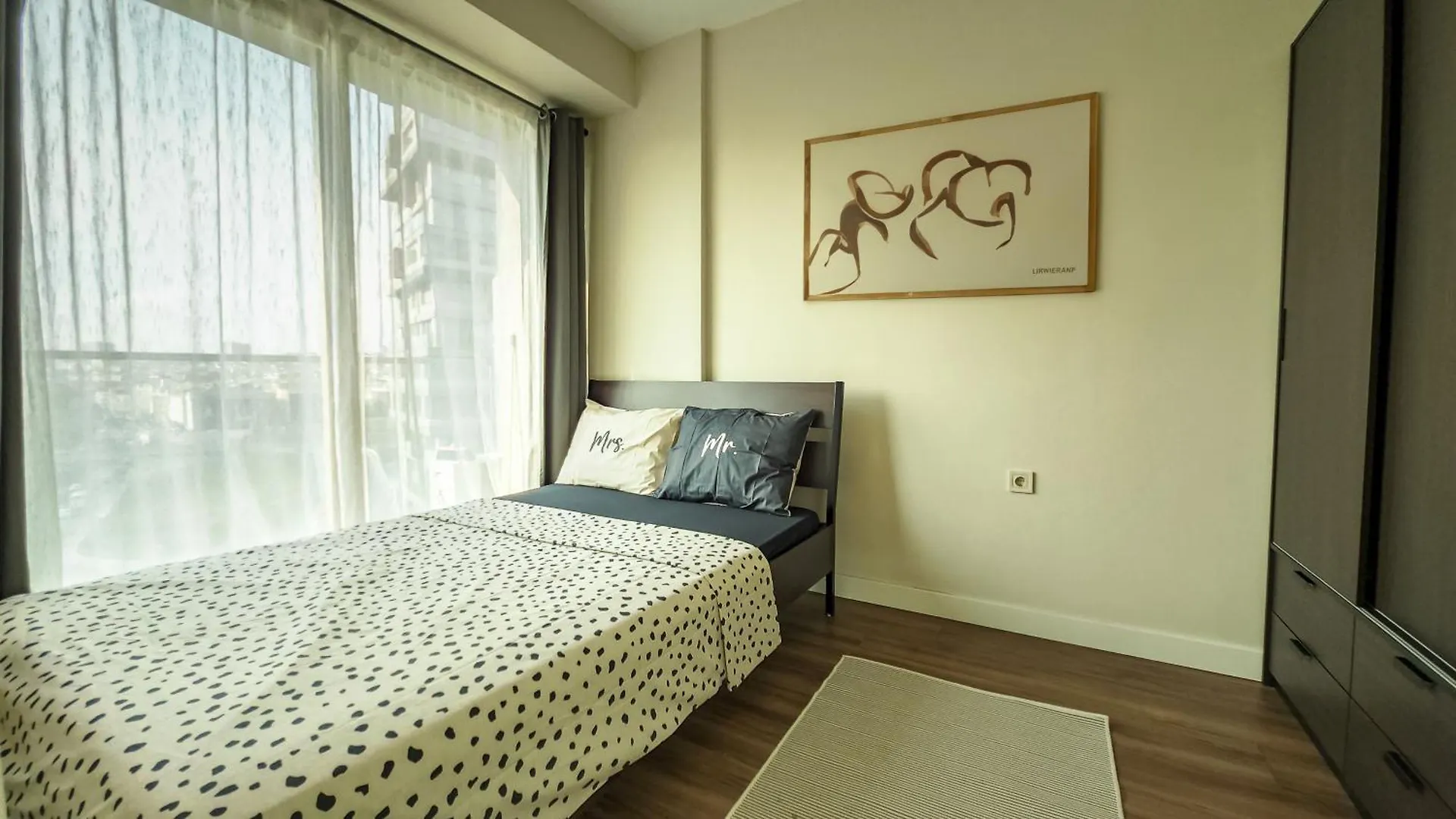 Апартаменты Modern 1 Bedroom Fully Equipped, Dt & Metro, Ac, Wi-Fi Стамбул Турция